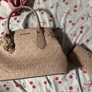 Michael Kors Blush Pink Satchel